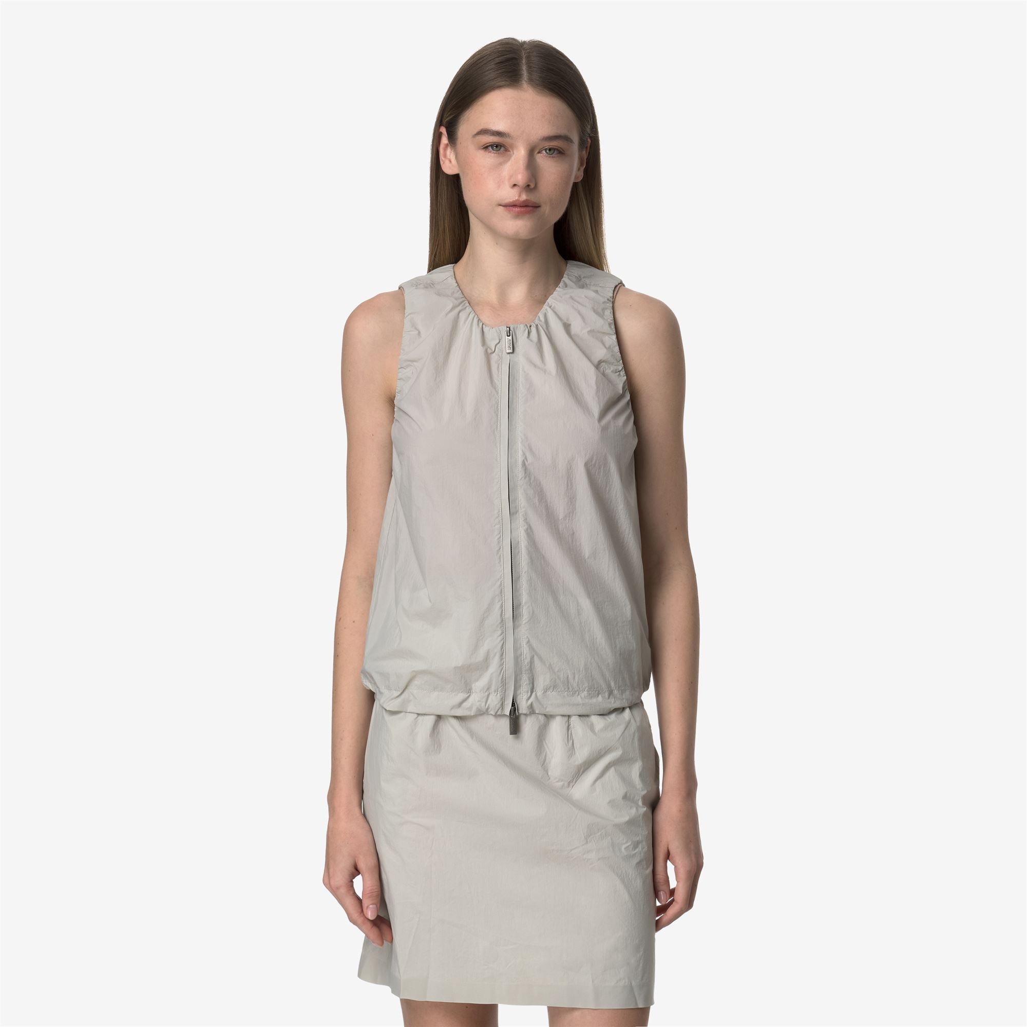 T-Shirts & Top_WOMAN_ALIZE_Top_BEIGE LT - Commercial 4