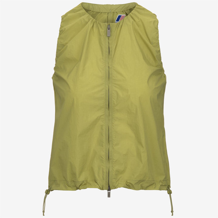 Moss green Women's Summer Sleeveless Top with UV Protection 5