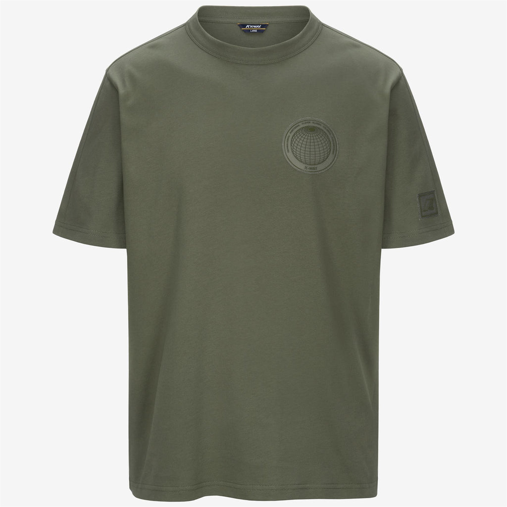 T-Shirts & Top_MAN_FANTOME CHEST LABEL_T-Shirt_Green Lichen - Commercial 1