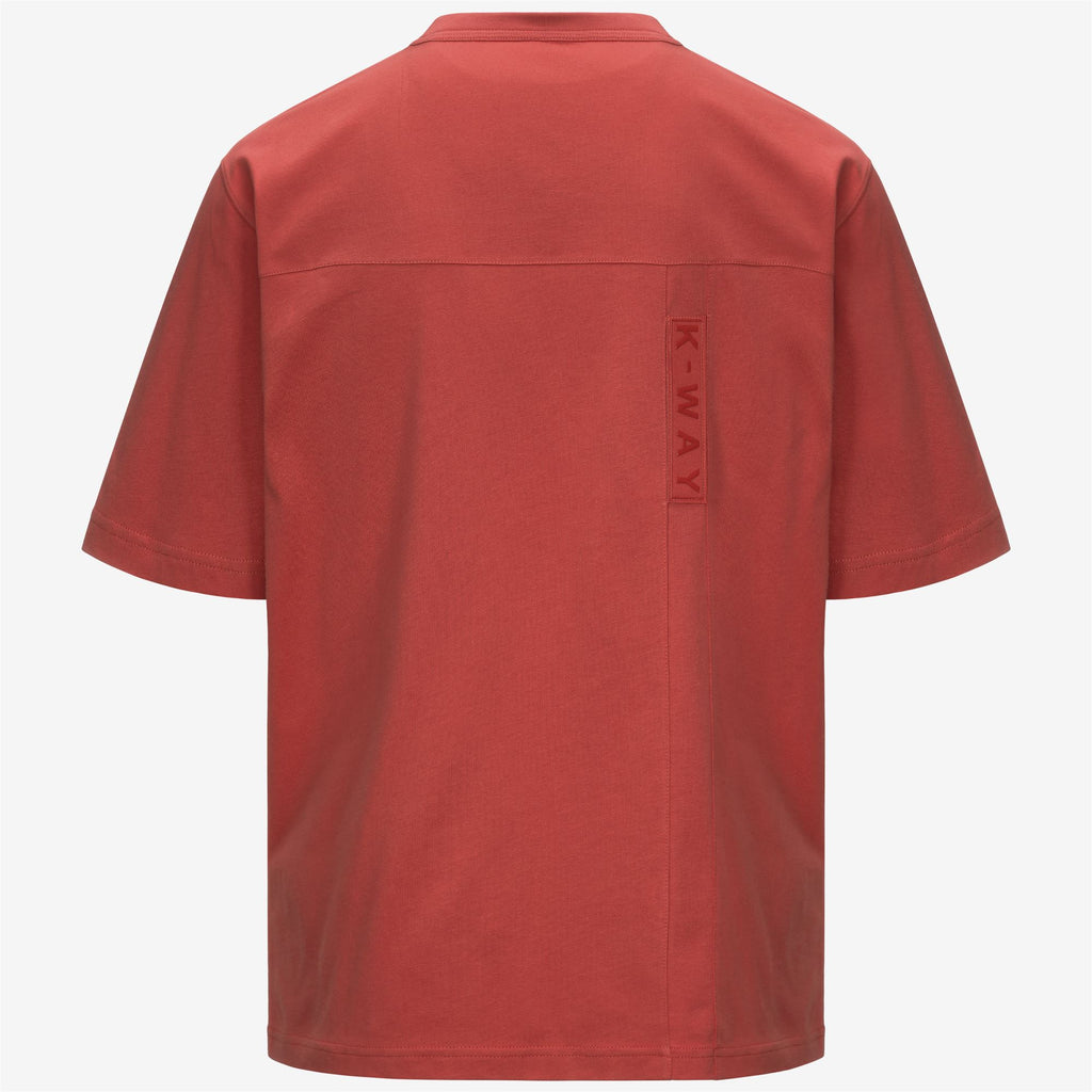 T-Shirts & Top_MAN_FANTOME DOUBLE LABEL_T-Shirt_Red Jasper - Commercial 2