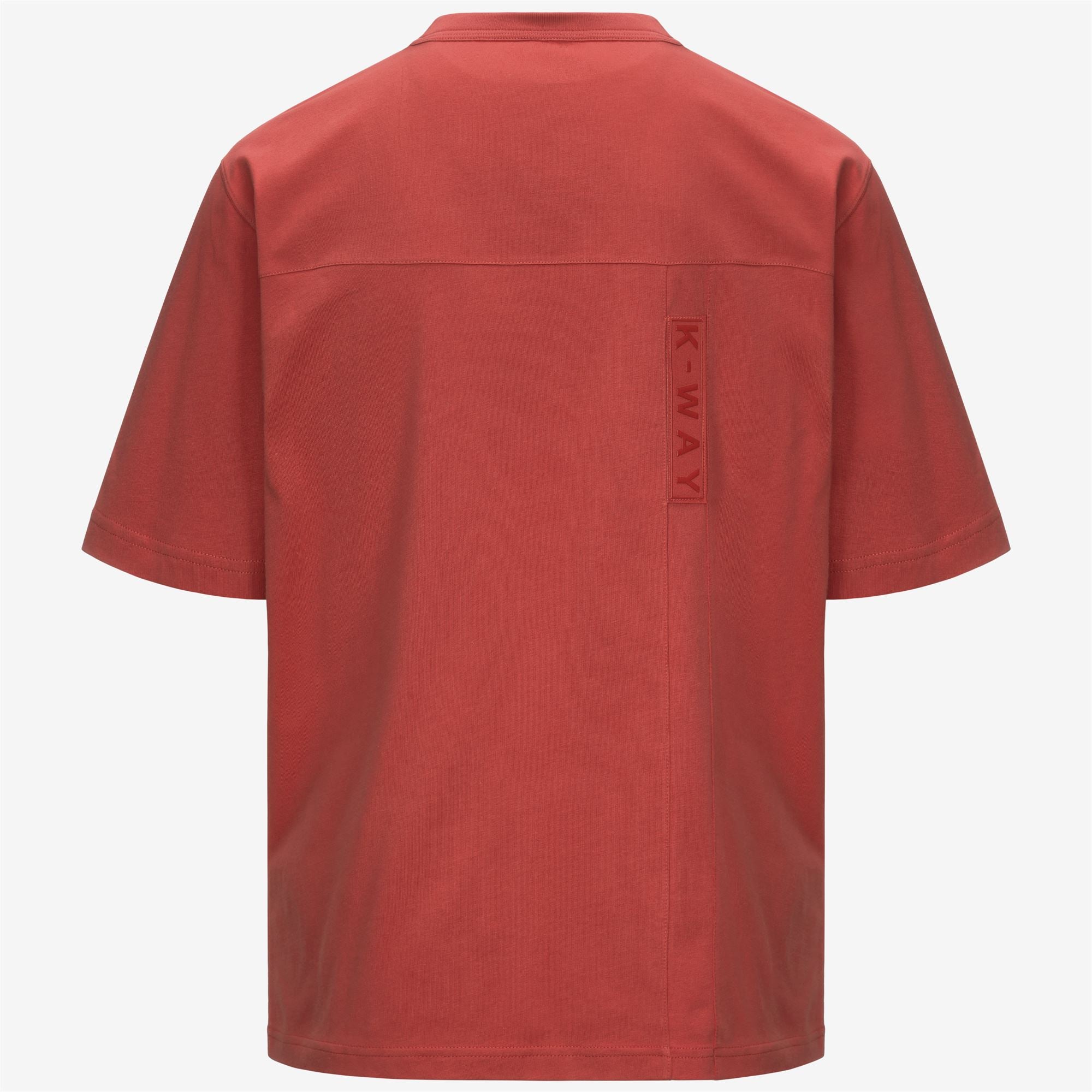 T-Shirts & Top_MAN_FANTOME DOUBLE LABEL_T-Shirt_Red Jasper - Commercial 2