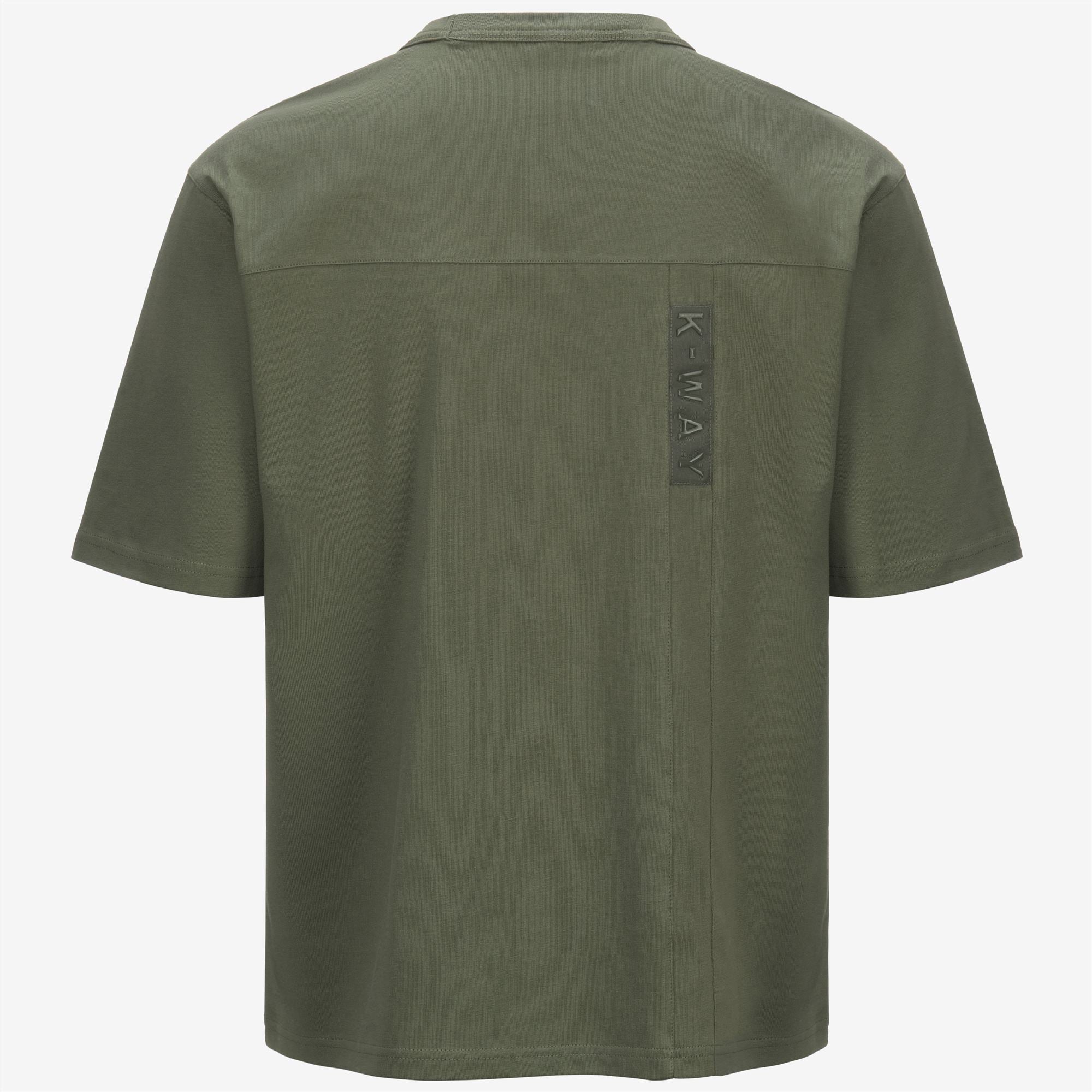 T-Shirts & Top_MAN_FANTOME DOUBLE LABEL_T-Shirt_Green Lichen - Commercial 2