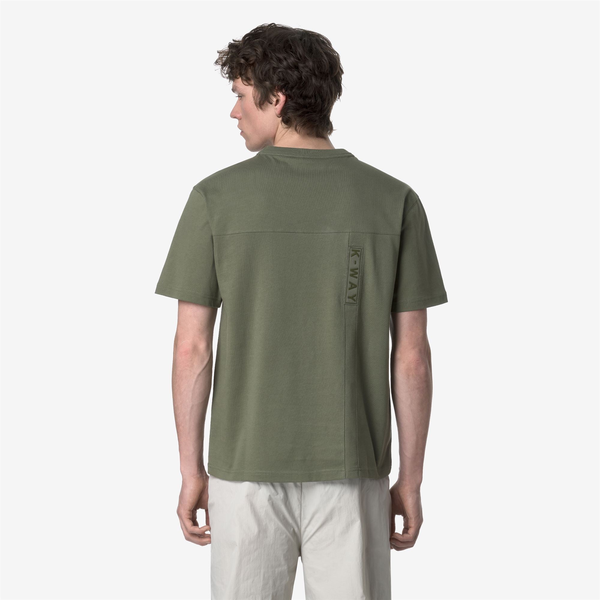 T-Shirts & Top_MAN_FANTOME DOUBLE LABEL_T-Shirt_Green Lichen - Commercial 6