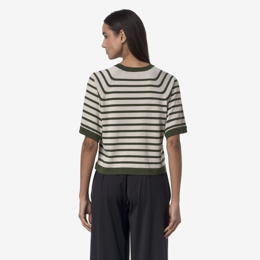 Knitwear_WOMAN_MAROL STRIPES_Pull Over_BEIGE LT - Green Lichen - Commercial 6