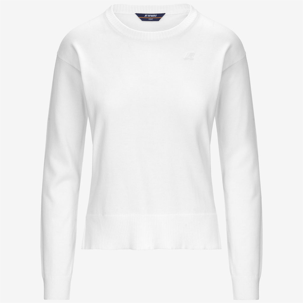Knitwear_WOMAN_DOMITINE COTTON PS_Pull Over_White - Commercial 1