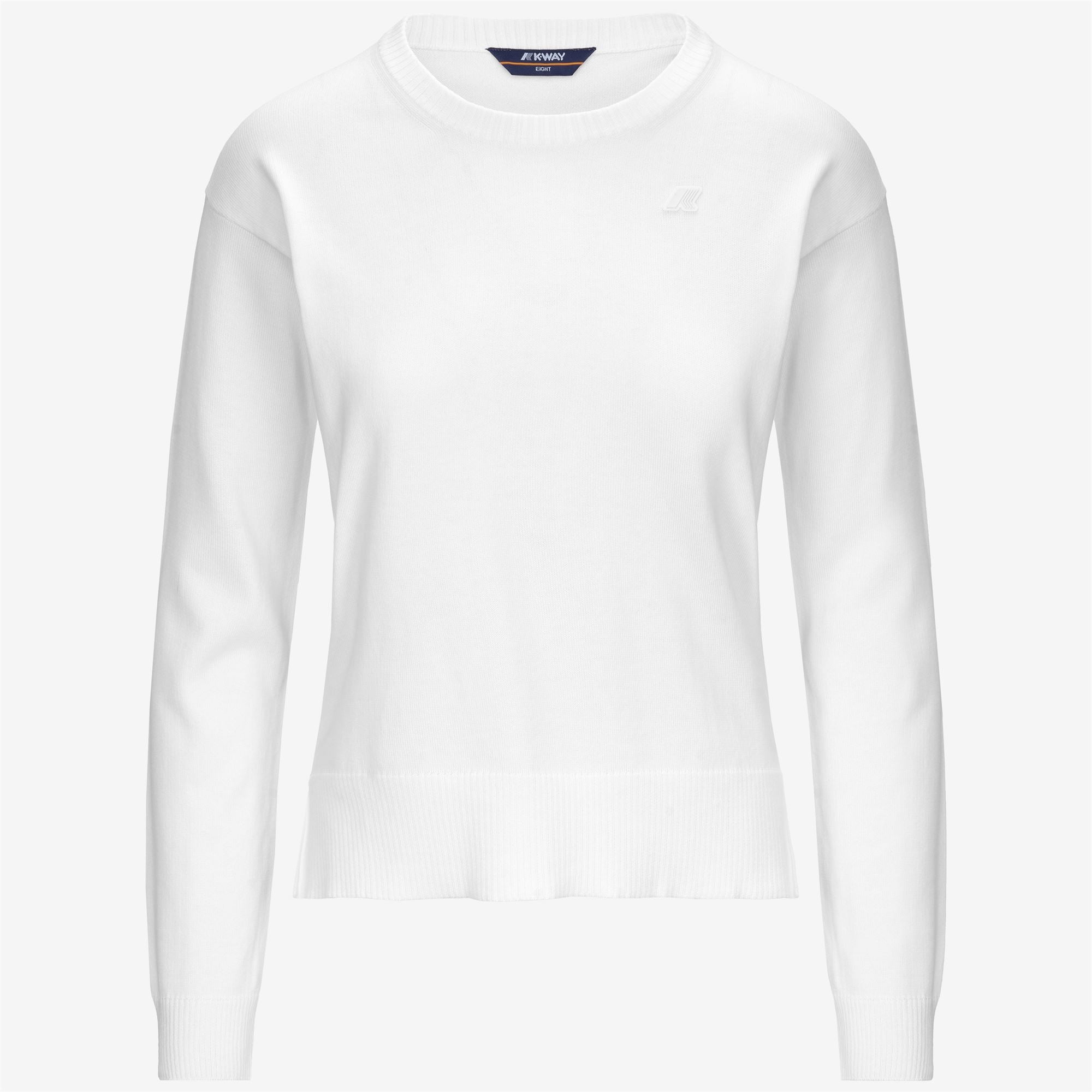 Knitwear_WOMAN_DOMITINE COTTON PS_Pull Over_White - Commercial 1