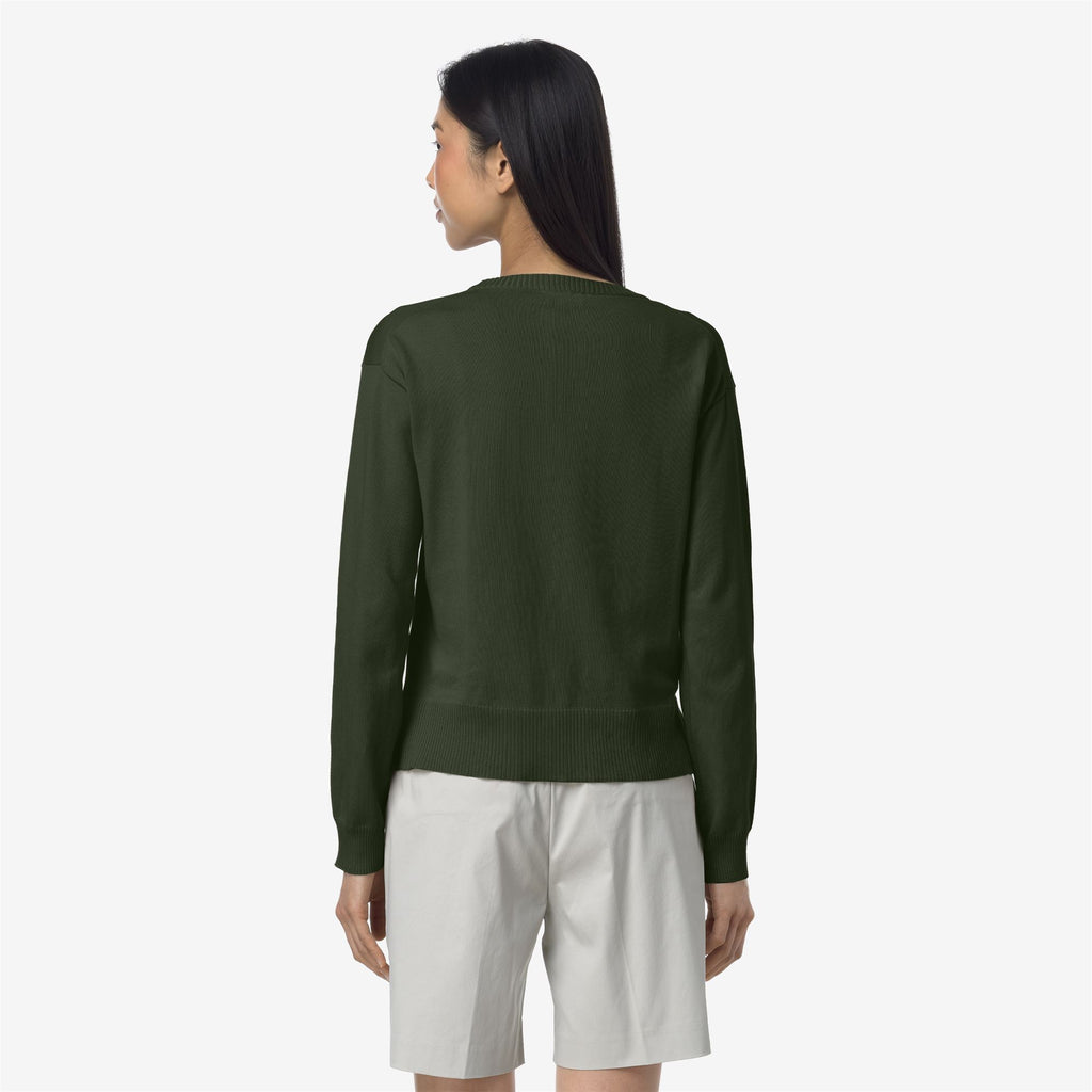 Knitwear_WOMAN_DOMITINE COTTON PS_Pull Over_Green Africa - Commercial 6