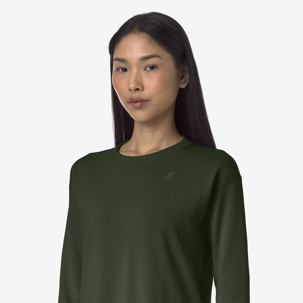 Knitwear_WOMAN_DOMITINE COTTON PS_Pull Over_Green Africa - Commercial 7