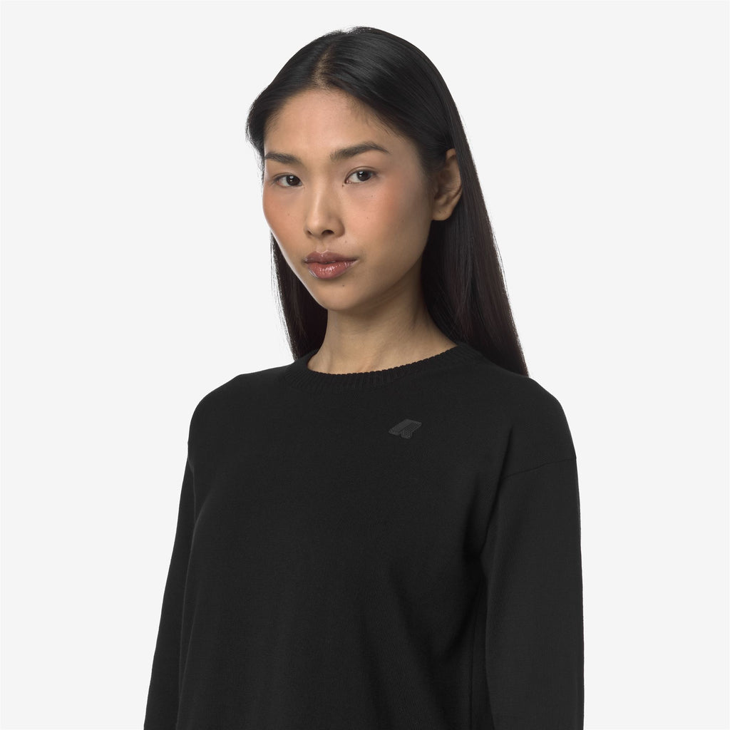 Knitwear_WOMAN_DOMITINE COTTON PS_Pull Over_Black Pure - Commercial 7