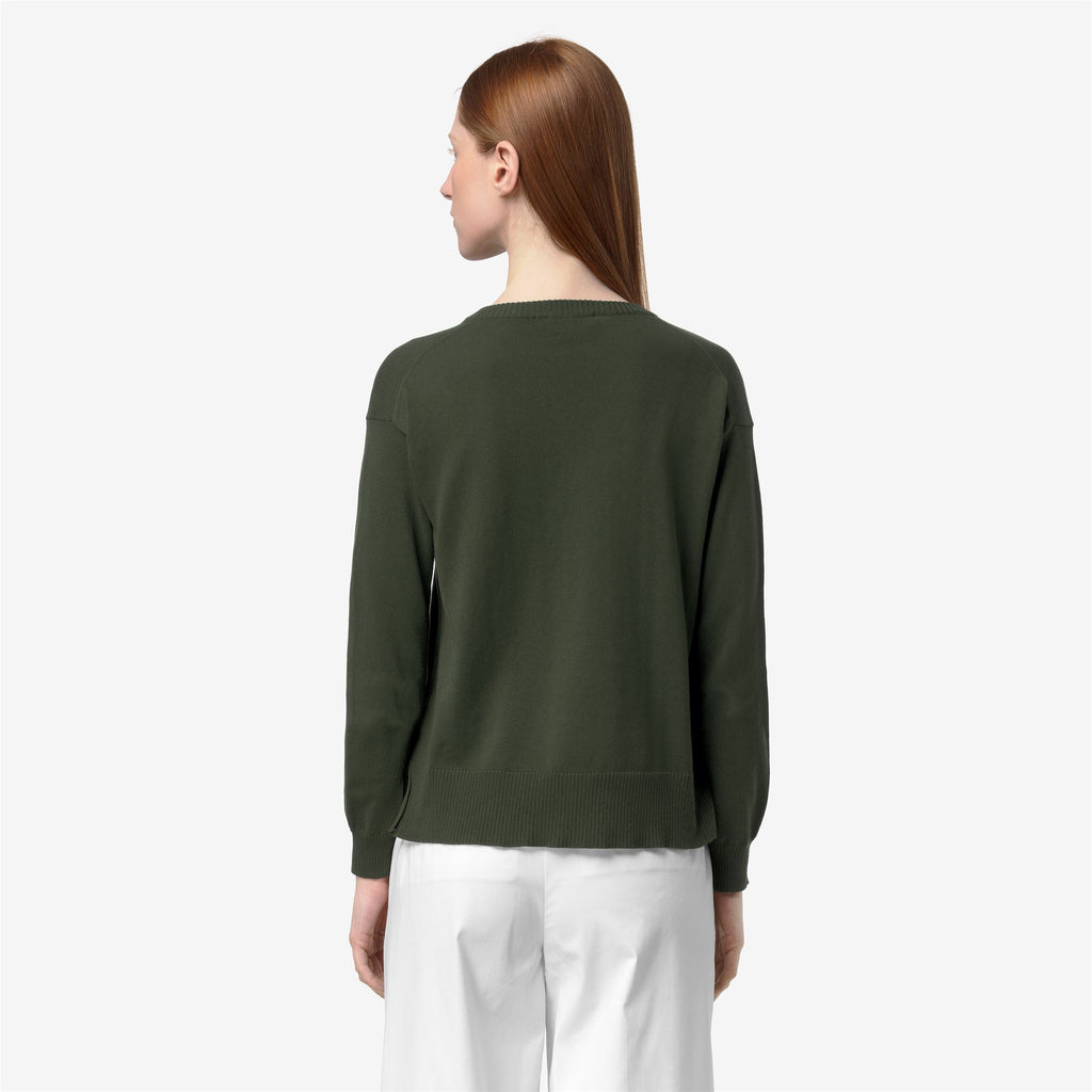 Knitwear_WOMAN_ADINE COTTON PS_Pull Over_Green Africa - Commercial 6