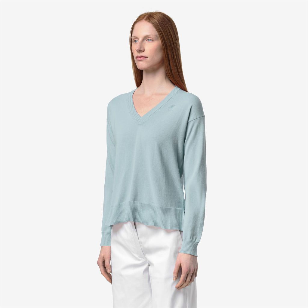 Knitwear_WOMAN_ADINE COTTON PS_Pull Over_Grey Ardesia - Commercial 5