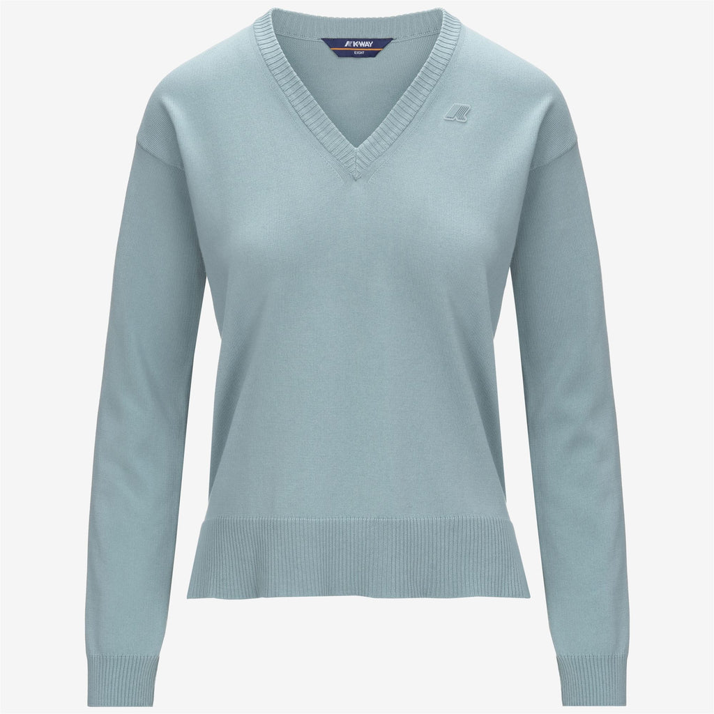 Knitwear_WOMAN_ADINE COTTON PS_Pull Over_Grey Ardesia - Commercial 1