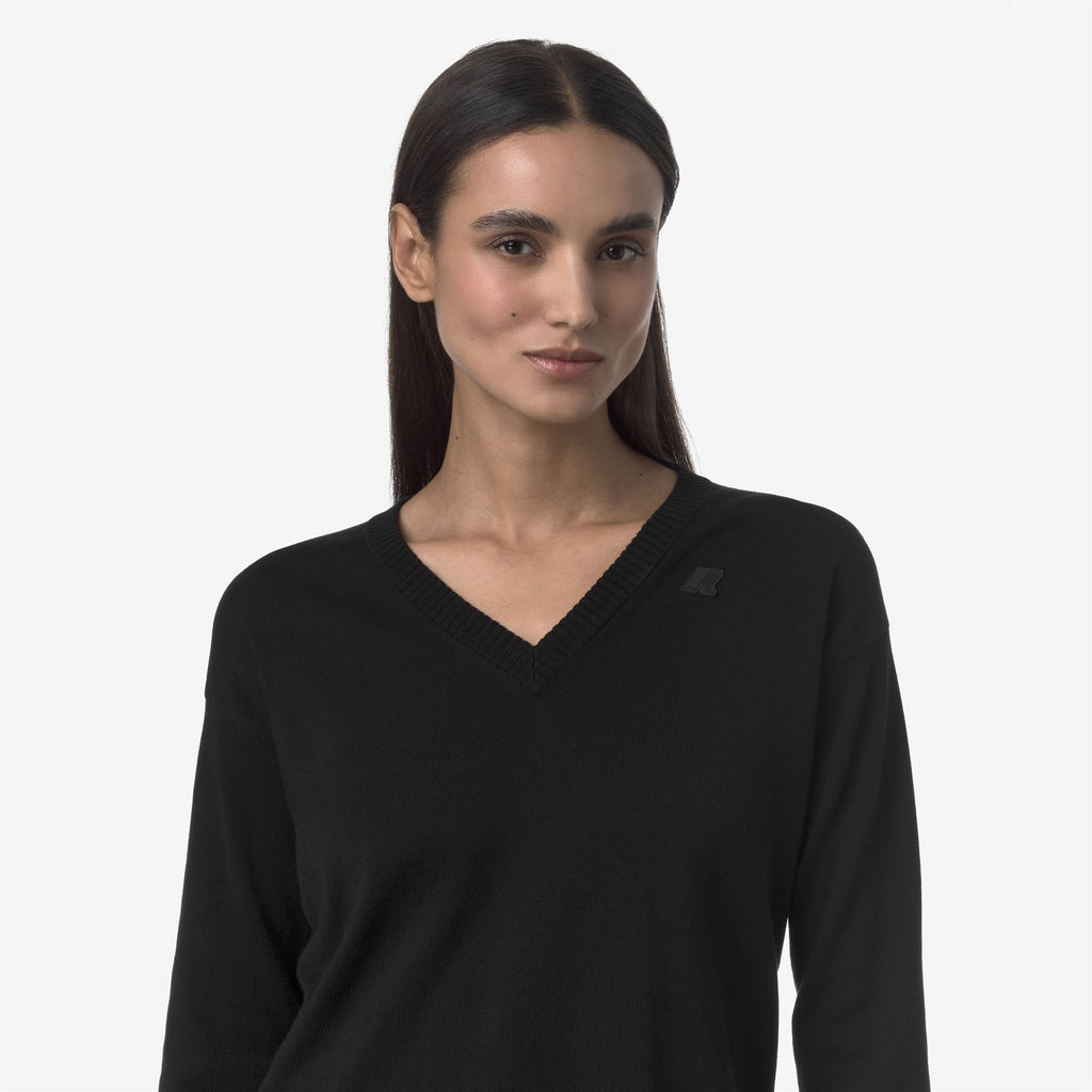 Knitwear_WOMAN_ADINE COTTON PS_Pull Over_Black Pure - Commercial 7