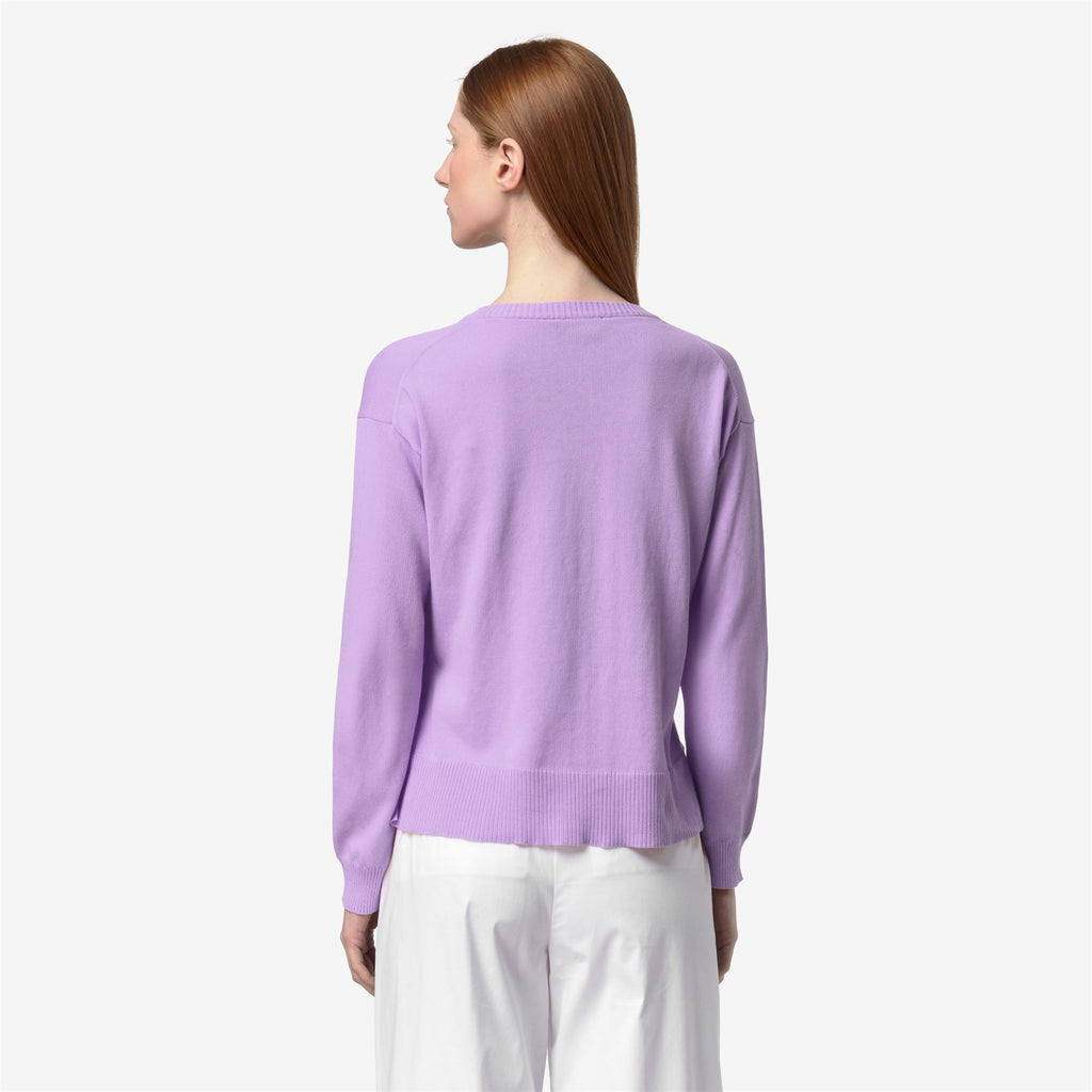 Knitwear_WOMAN_ADINE COTTON PS_Pull Over_Violet Lilas - Commercial 6