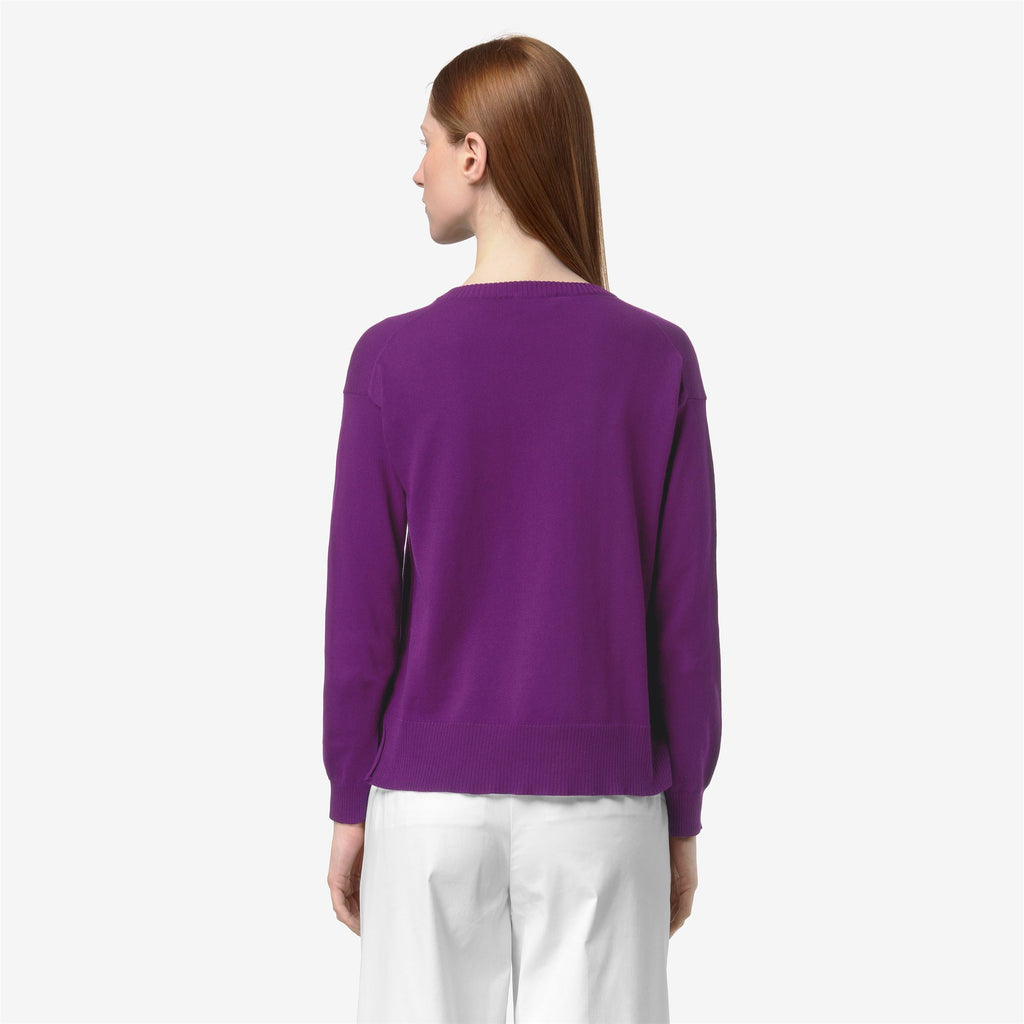 Knitwear_WOMAN_ADINE COTTON PS_Pull Over_Bright Violet - Commercial 6