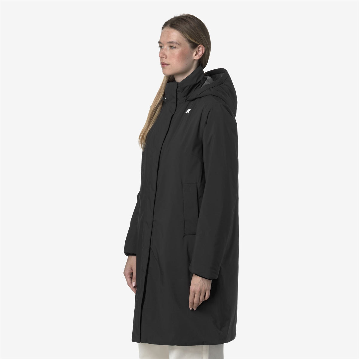 Jackets_WOMAN_SONJA SOFT TOUCH MARMOTTA_Long_Black Pure - Blue Airforce - Commercial 5