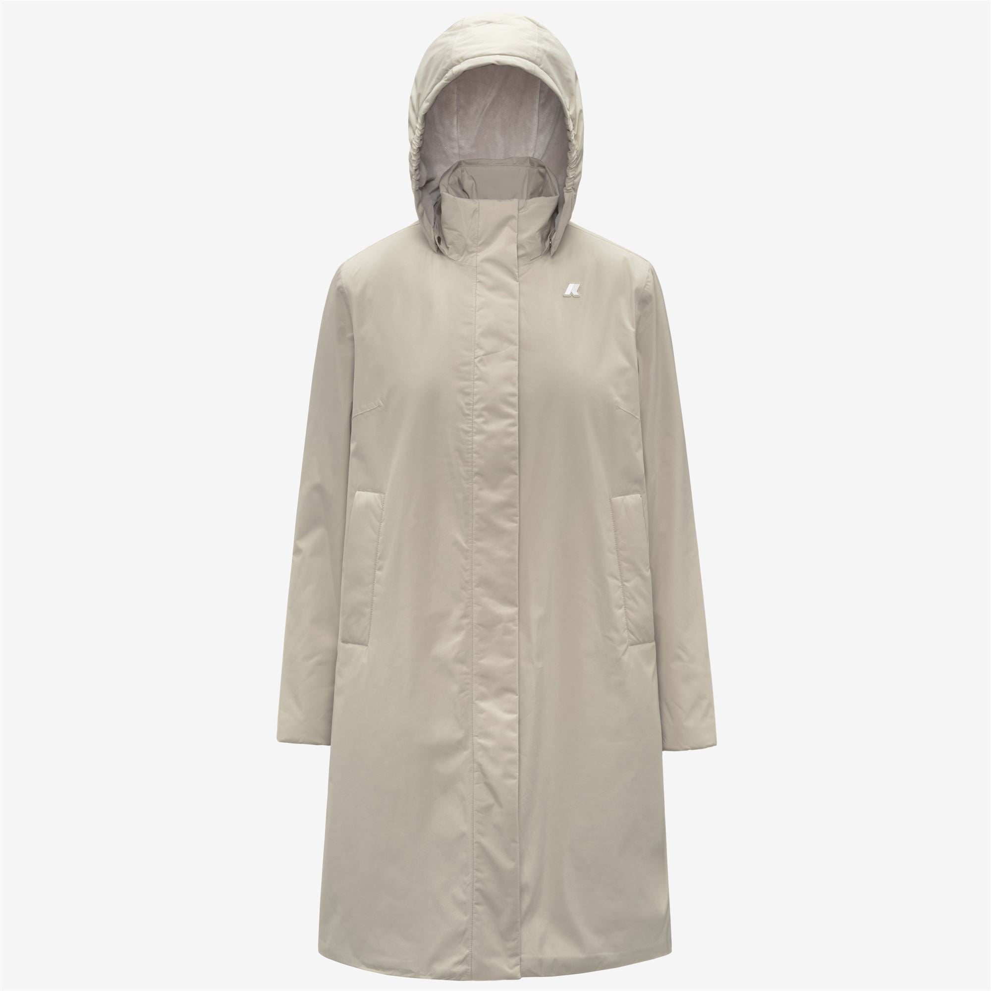 Jackets_WOMAN_SONJA SOFT TOUCH MARMOTTA_Long_Beige Cashmere - Grey Goat - Commercial 1