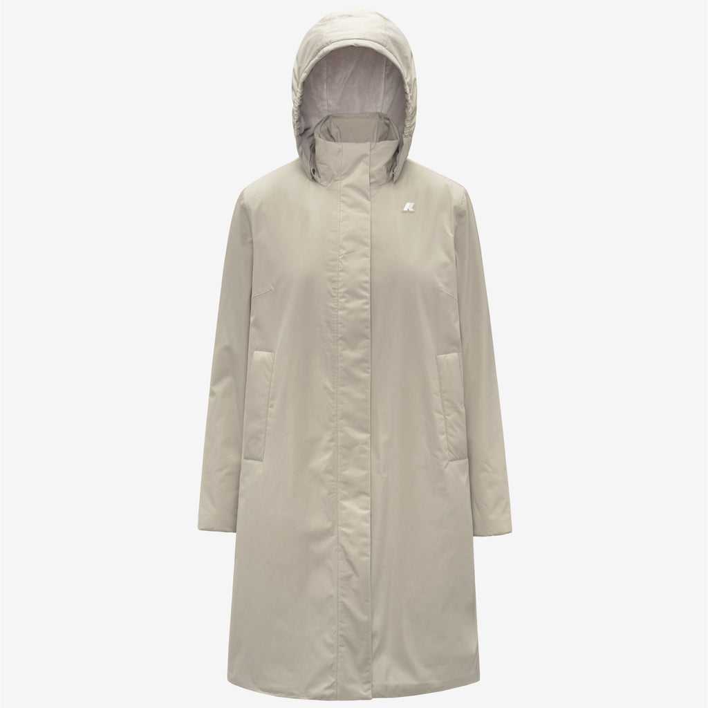 Jackets_WOMAN_SONJA SOFT TOUCH MARMOTTA_Long_Beige Cashmere - Grey Goat - Commercial 1
