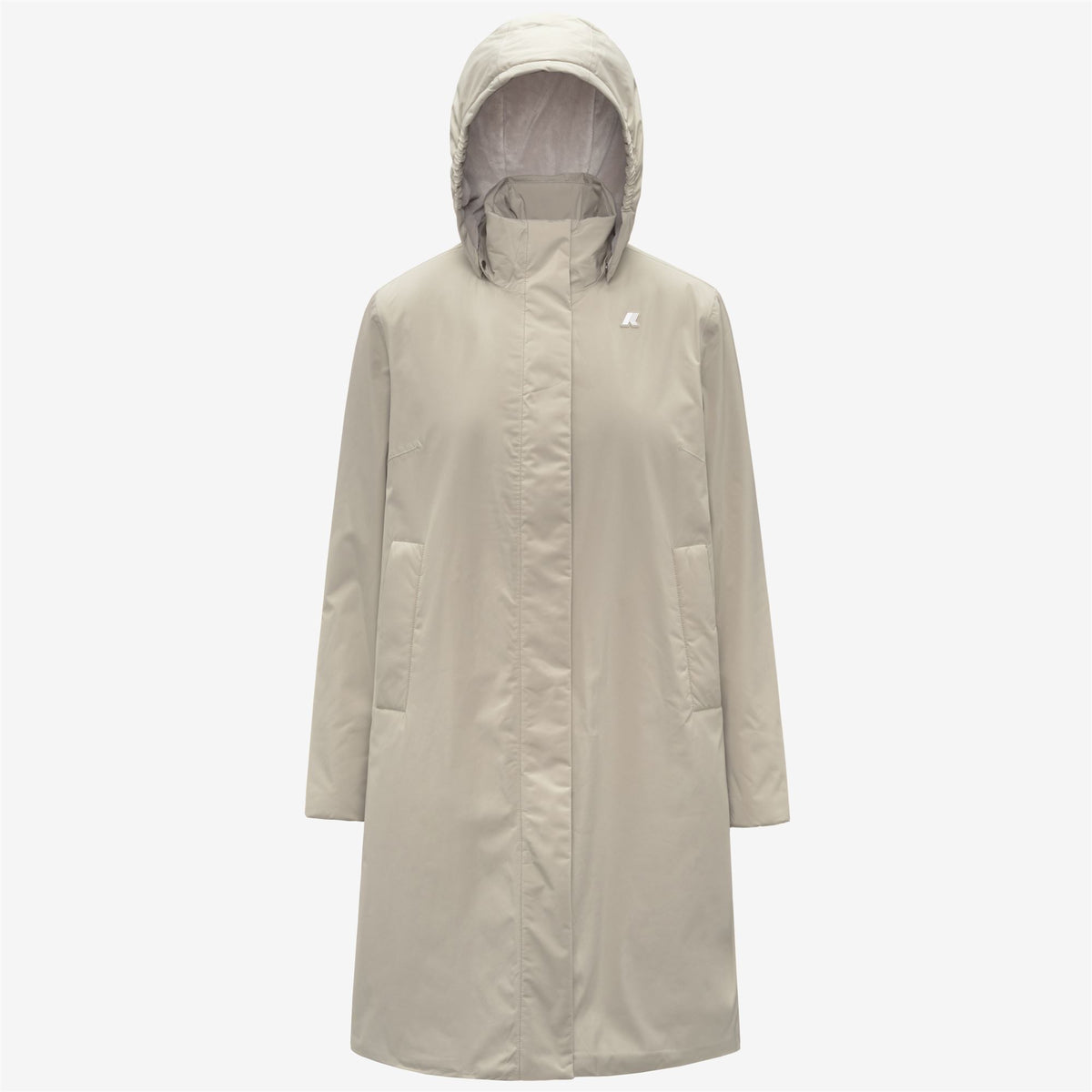 Jackets_WOMAN_SONJA SOFT TOUCH MARMOTTA_Long_Beige Cashmere - Grey Goat - Commercial 1