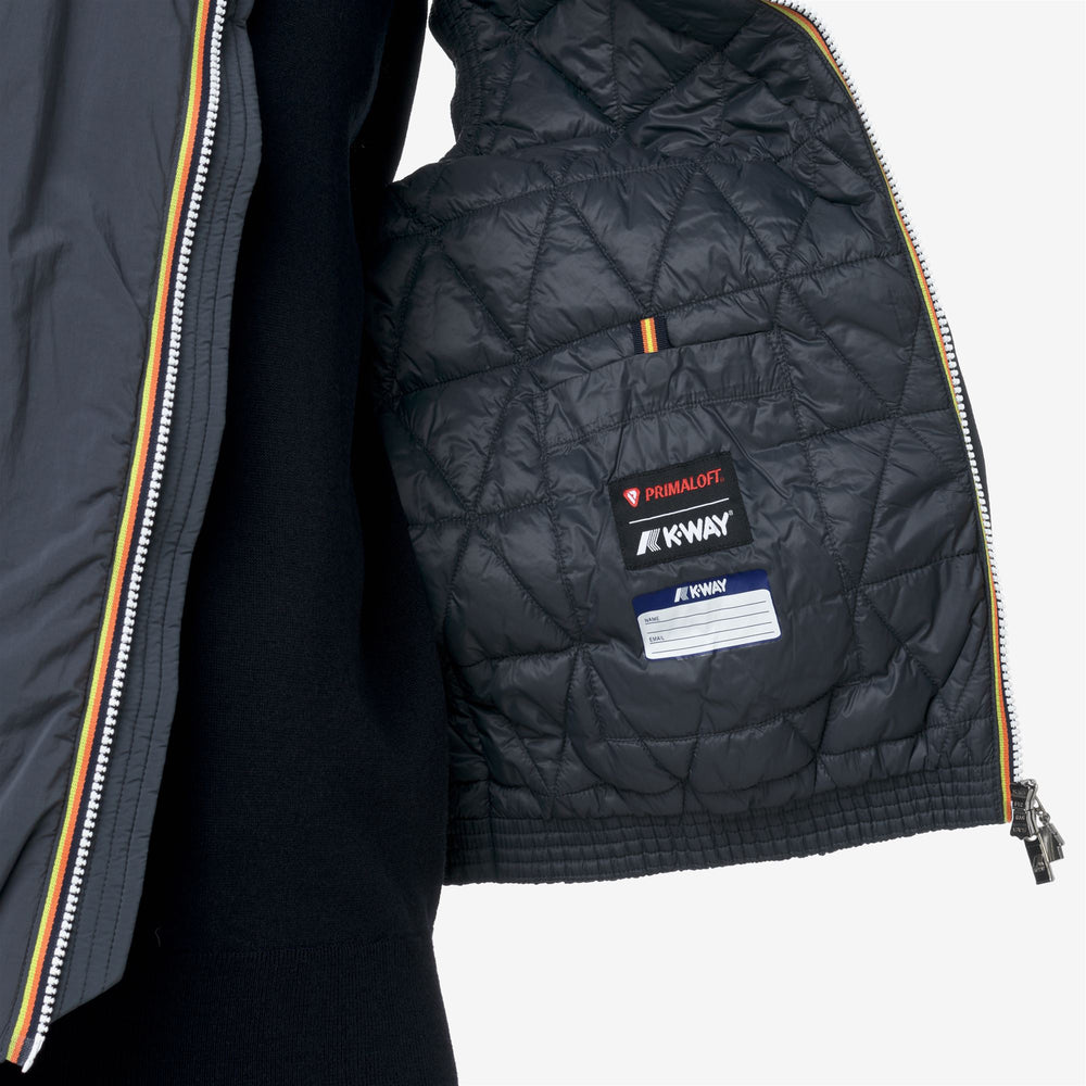 Blue Men's Insulated Vest with Eco-friendly Padding 02