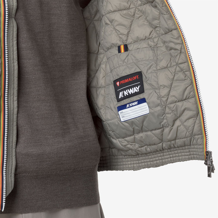 Chaleco térmico y aislante para hombre de roble verde con acolchado ecológico 2