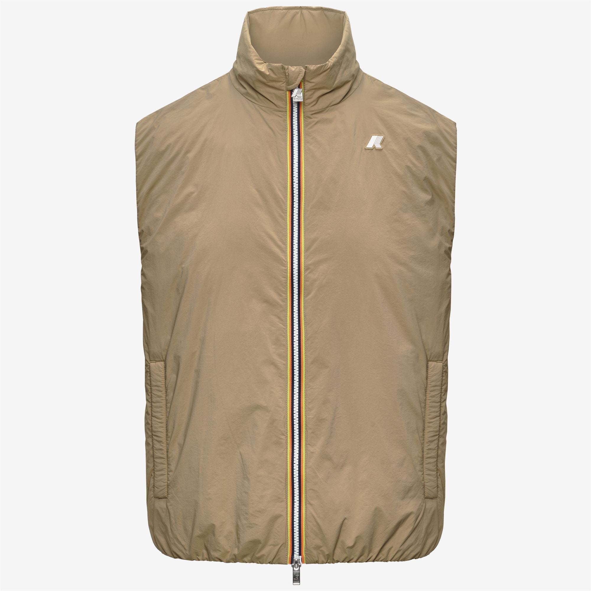 Jackets_Man_VALEN PLAIN WARM_Vest_Beige Khaki - Commercial 1