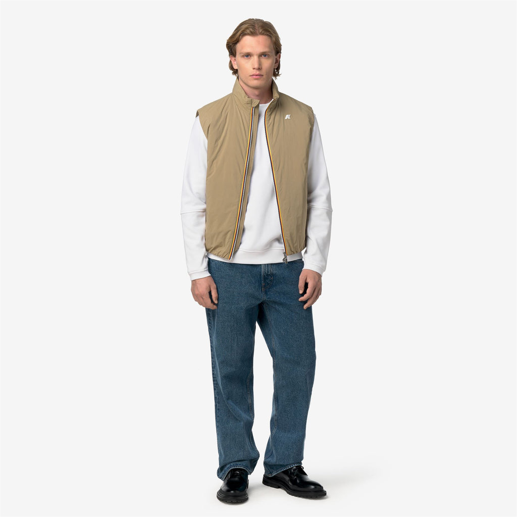 Jackets_Man_VALEN PLAIN WARM_Vest_Beige Khaki - Commercial 7