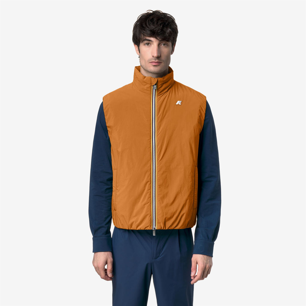Jackets_MAN_VALEN PLAIN WARM_Vest_Orange Adobe - Commercial 4