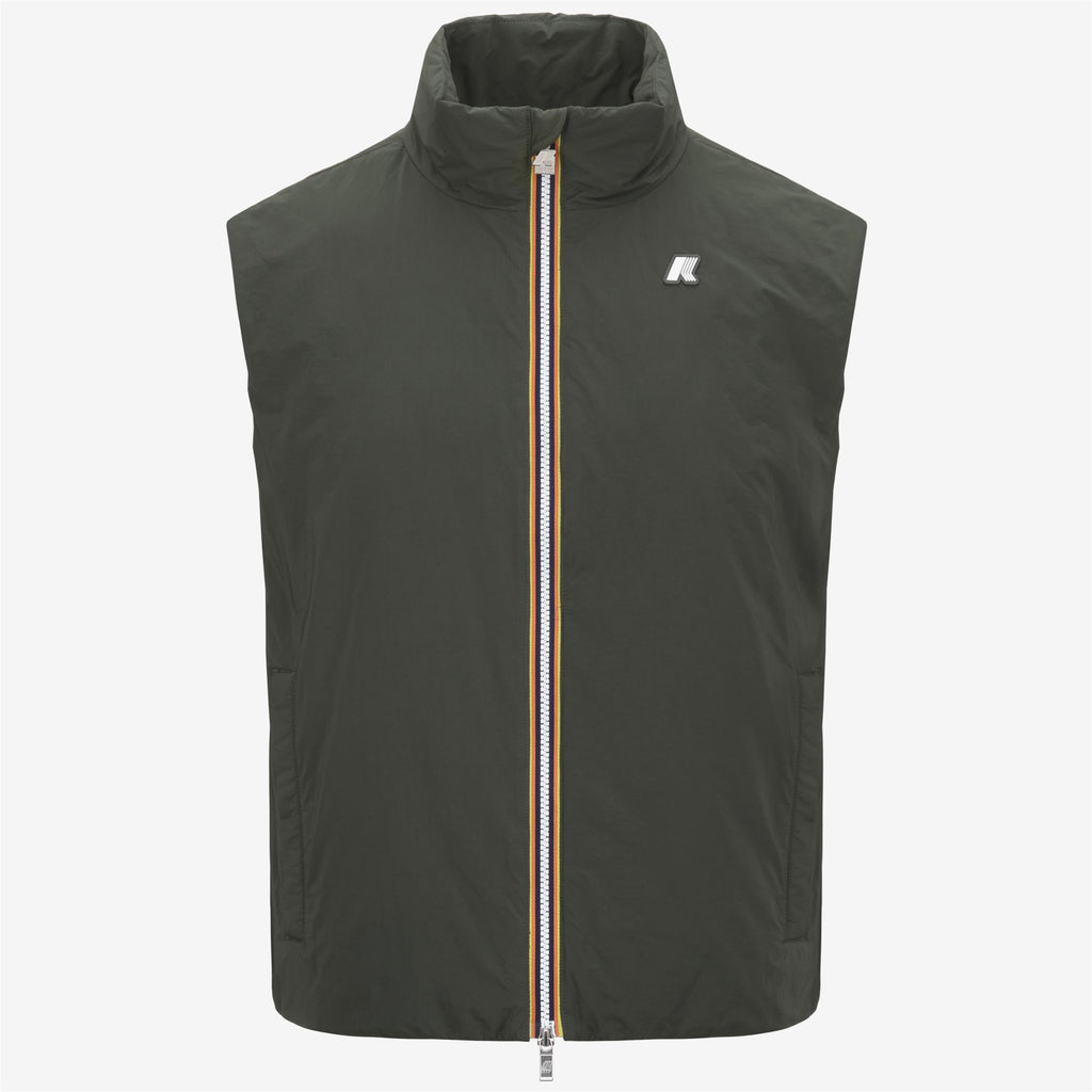 Jackets_MAN_VALEN PLAIN WARM_Vest_GREEN BLACKISH - Commercial 1