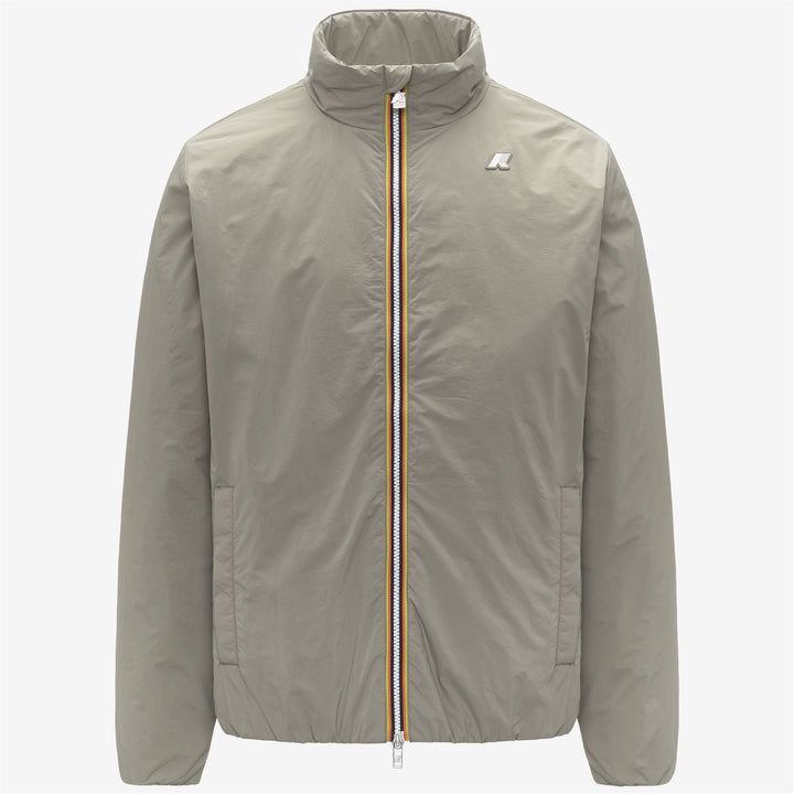 Chaqueta corta aislante ecológica para hombre color verde roble 1