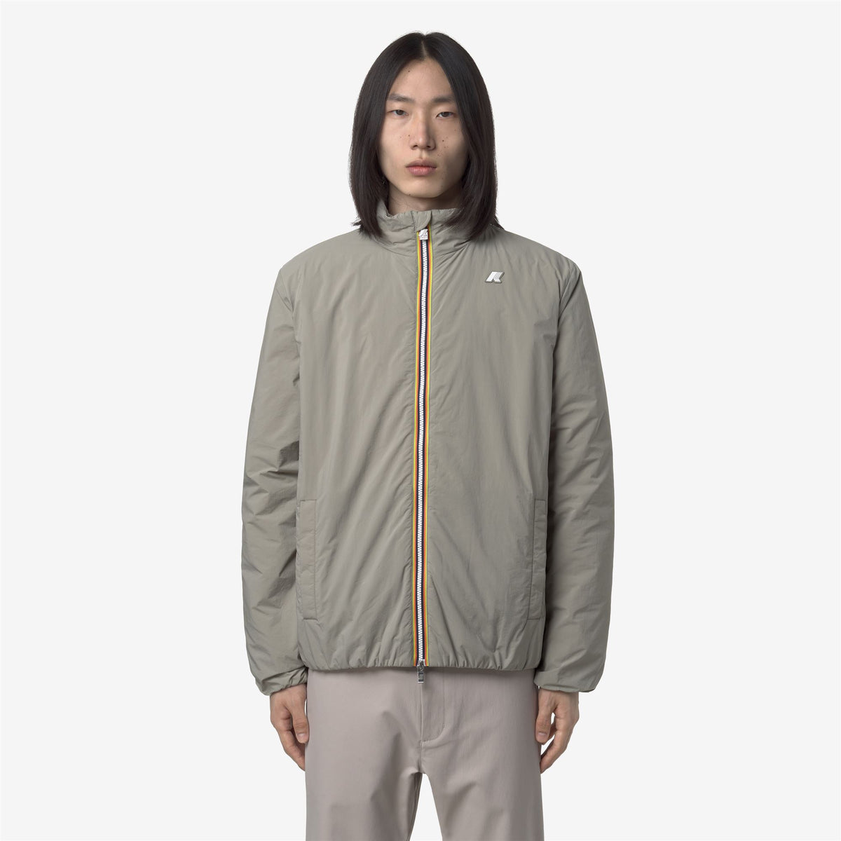 Jackets_MAN_VALENTINE PLAIN WARM_Short_Green Oak - Commercial 4