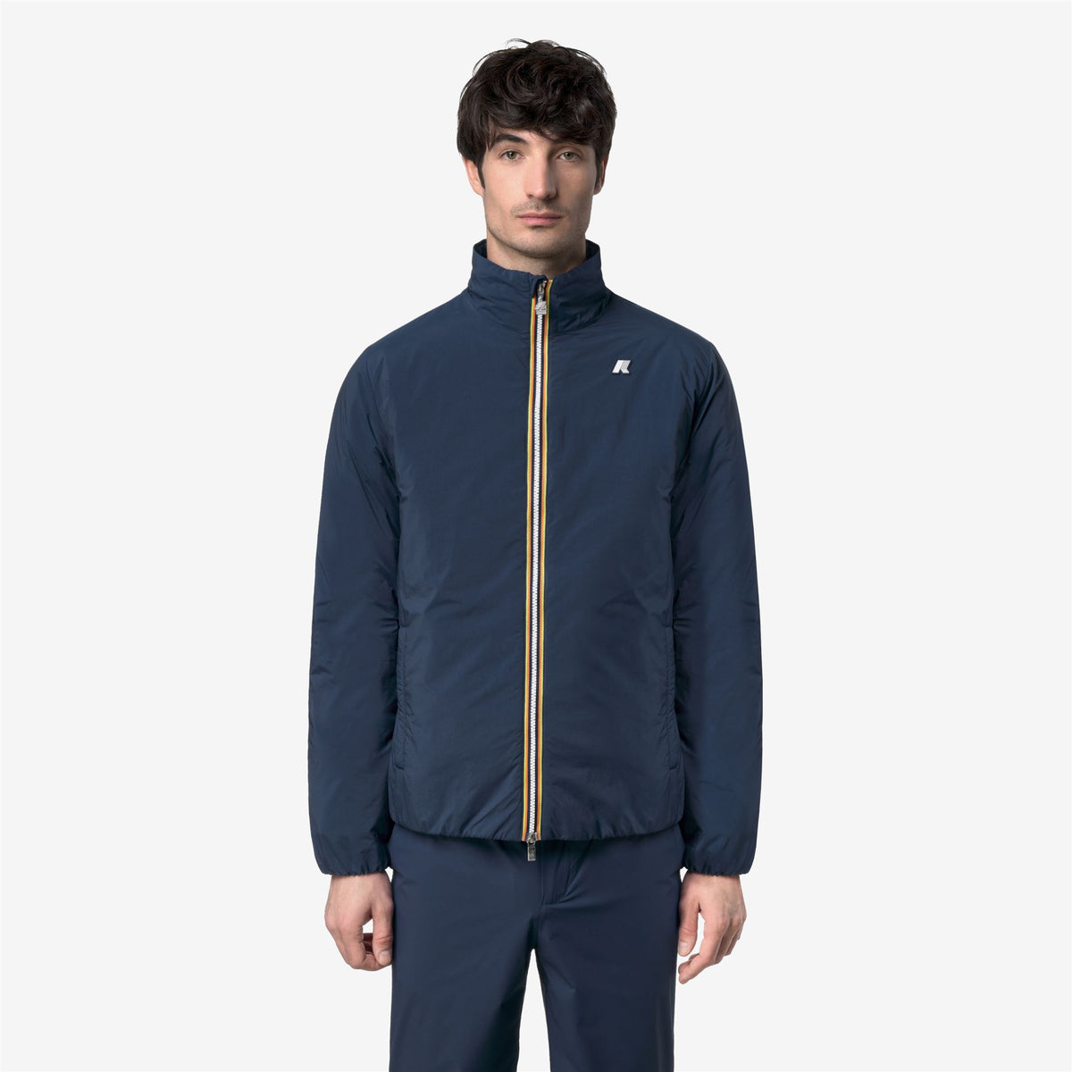 Jackets_Man_VALENTINE PLAIN WARM_Short_Blue Insignia - Commercial 4