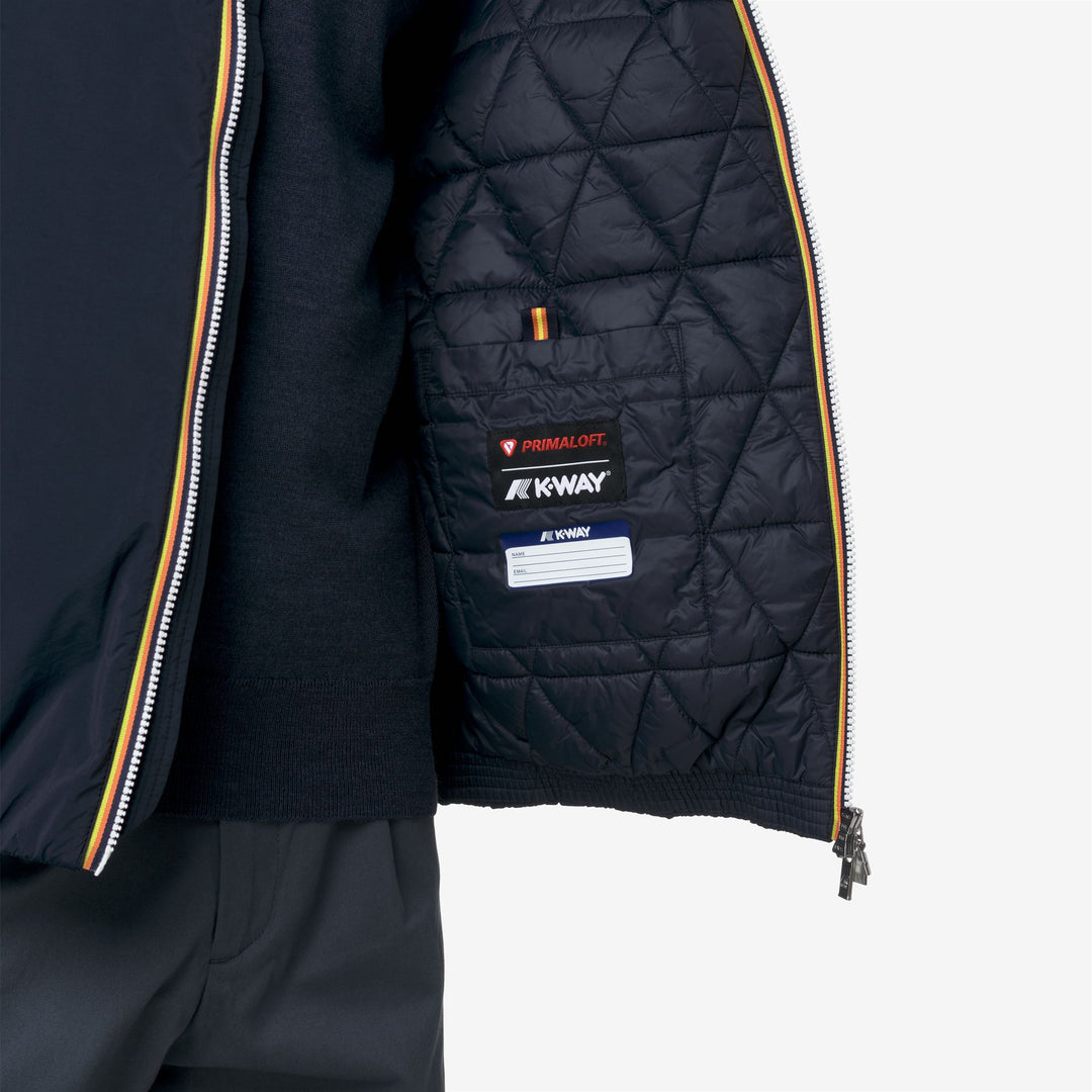 Chaqueta corta de invierno azul para hombre main