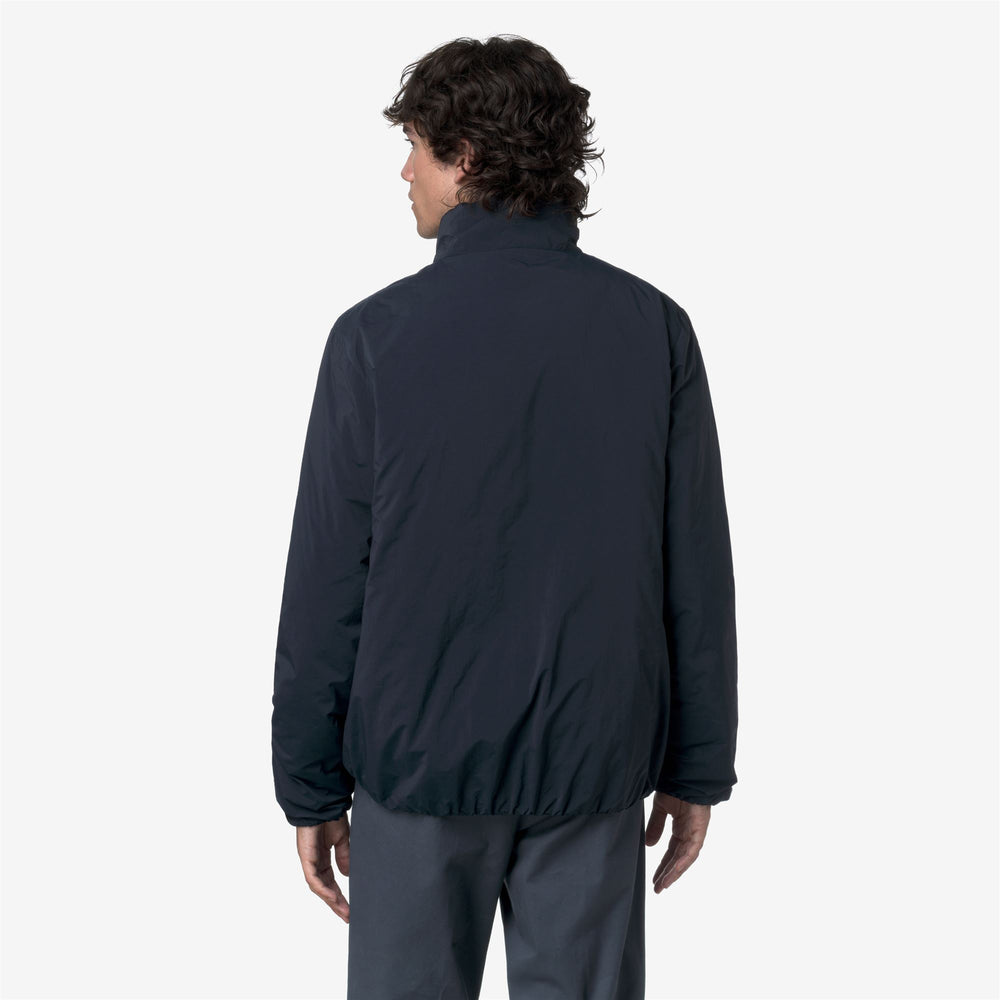Blue Men's Short Winter Jacket 02