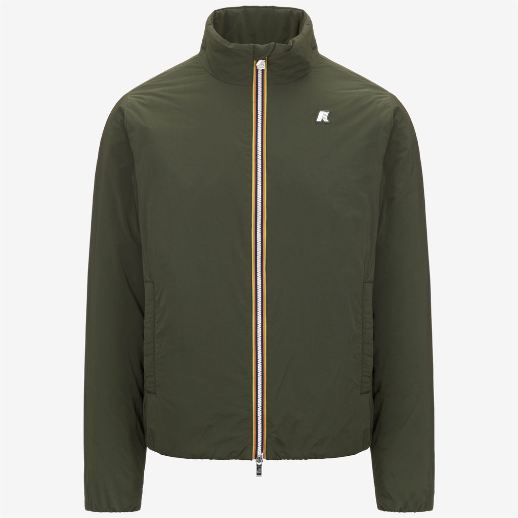 Jackets_MAN_VALENTINE PLAIN WARM_Short_GREEN BLACKISH - Commercial 1