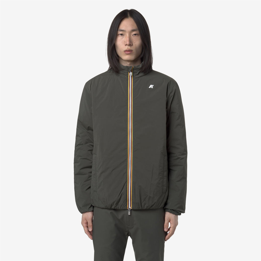 Jackets_MAN_VALENTINE PLAIN WARM_Short_GREEN BLACKISH - Commercial 4