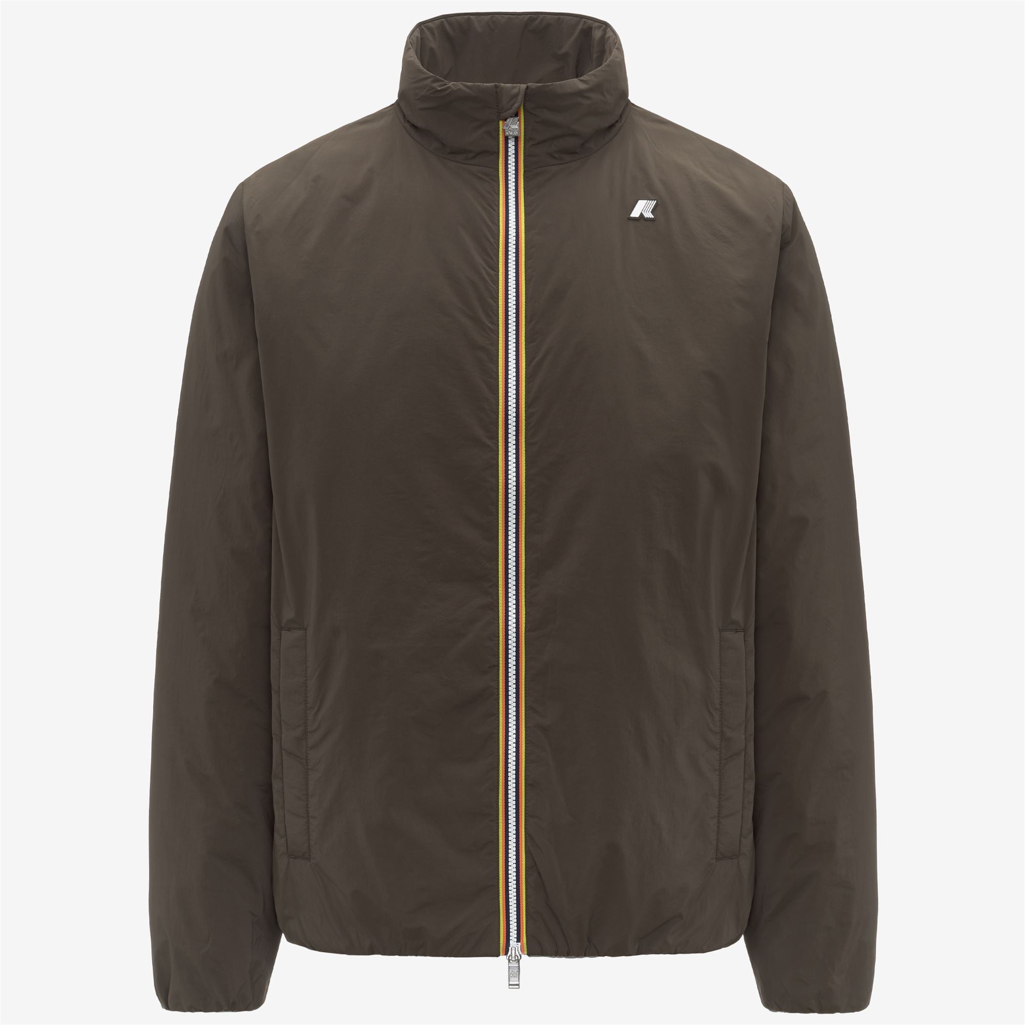 Jackets_MAN_VALENTINE PLAIN WARM_Short_Black Olive - Commercial 1