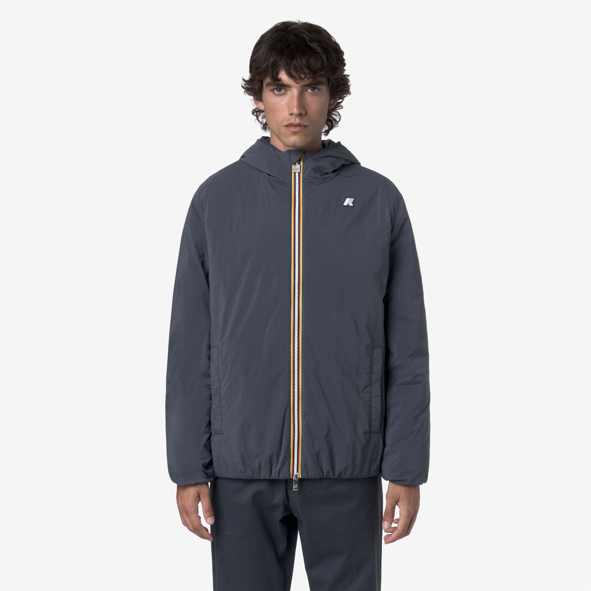 Jackets_MAN_JACK PLAIN WARM_Short_Blue Airforce - Commercial 4