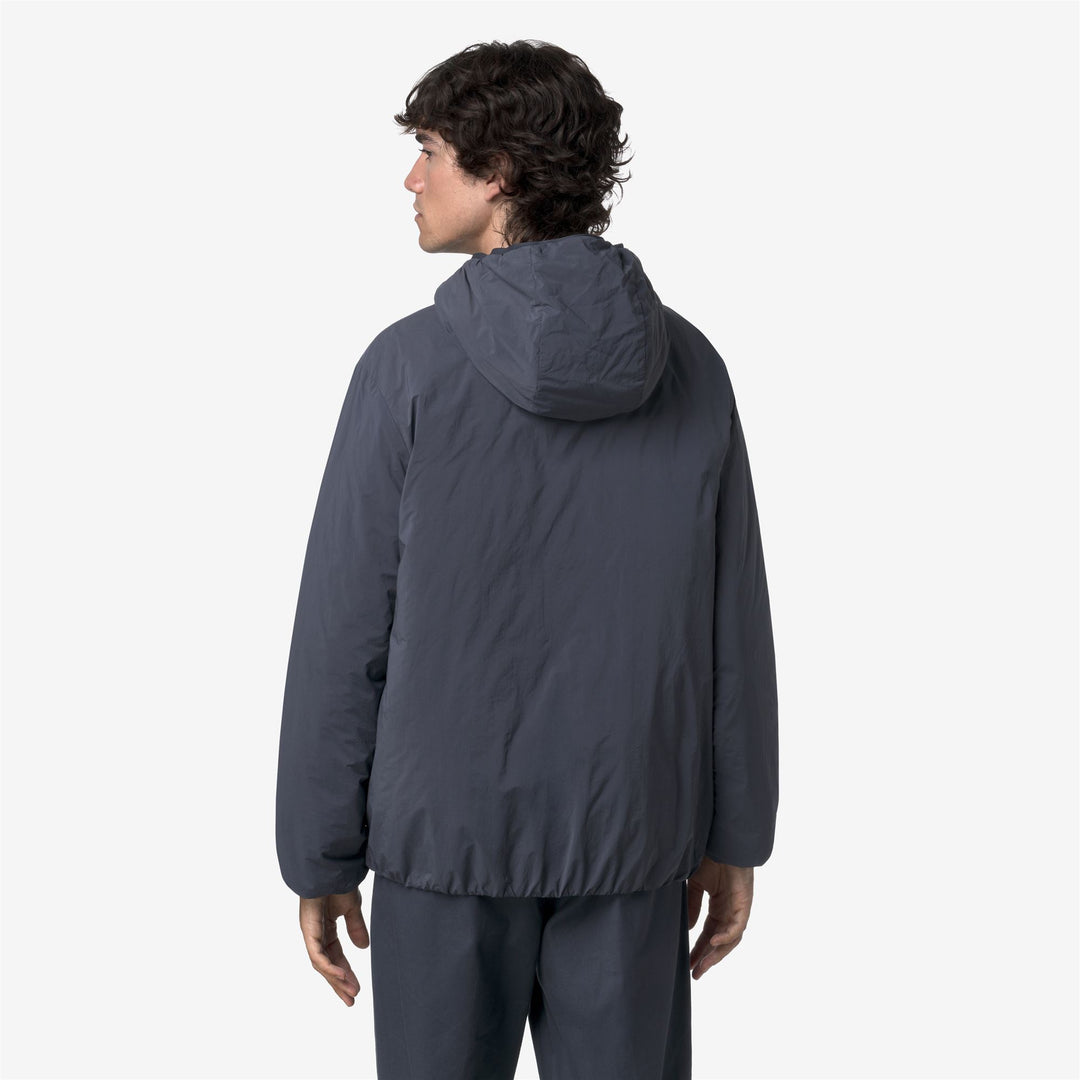 Chaqueta corta aislante azul Airforce para hombre con acolchado Primaloft main