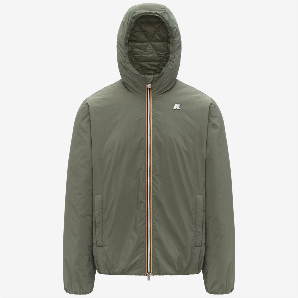 Jackets_Man_JACK PLAIN WARM_Short_Green Lichen - Commercial 1