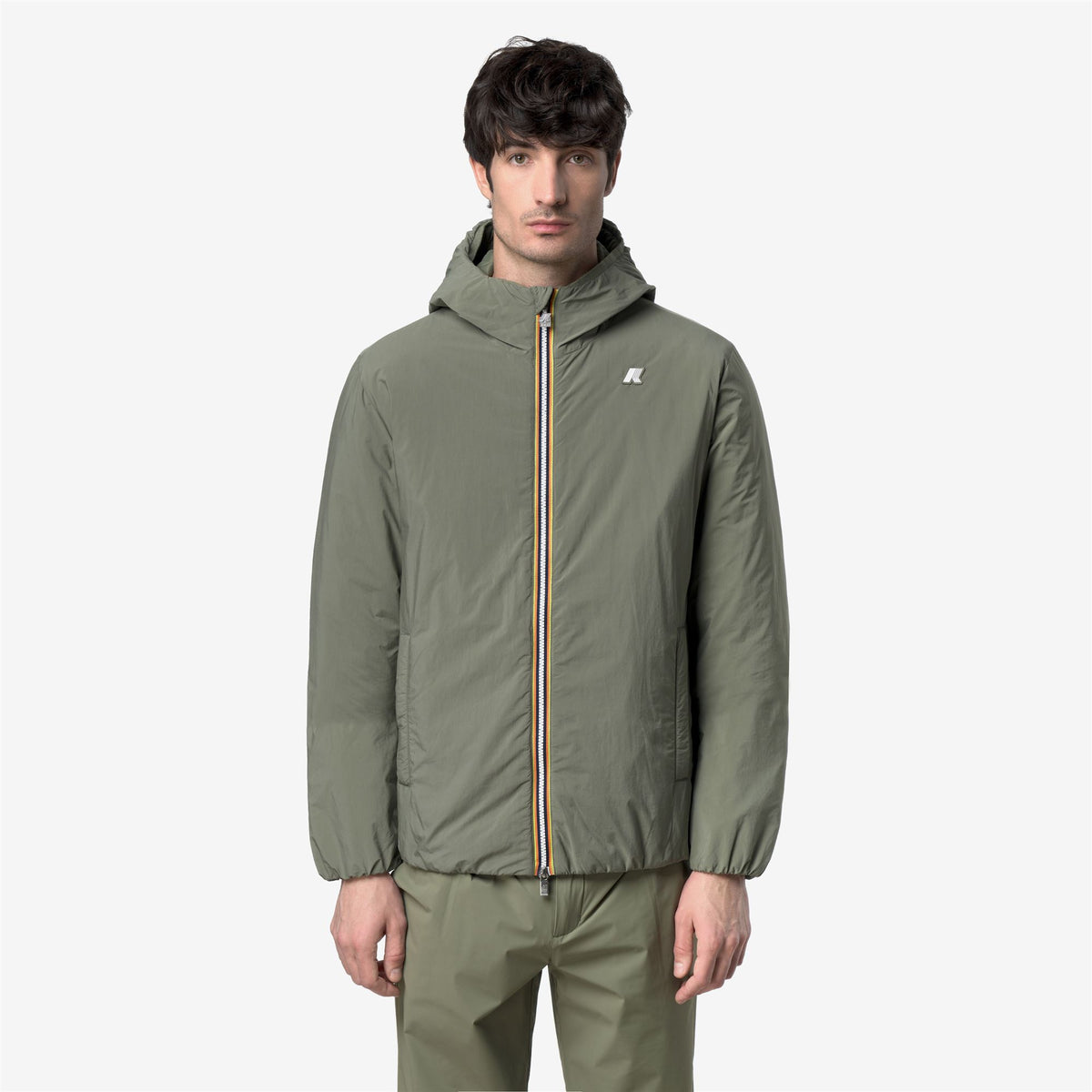 Jackets_Man_JACK PLAIN WARM_Short_Green Lichen - Commercial 4