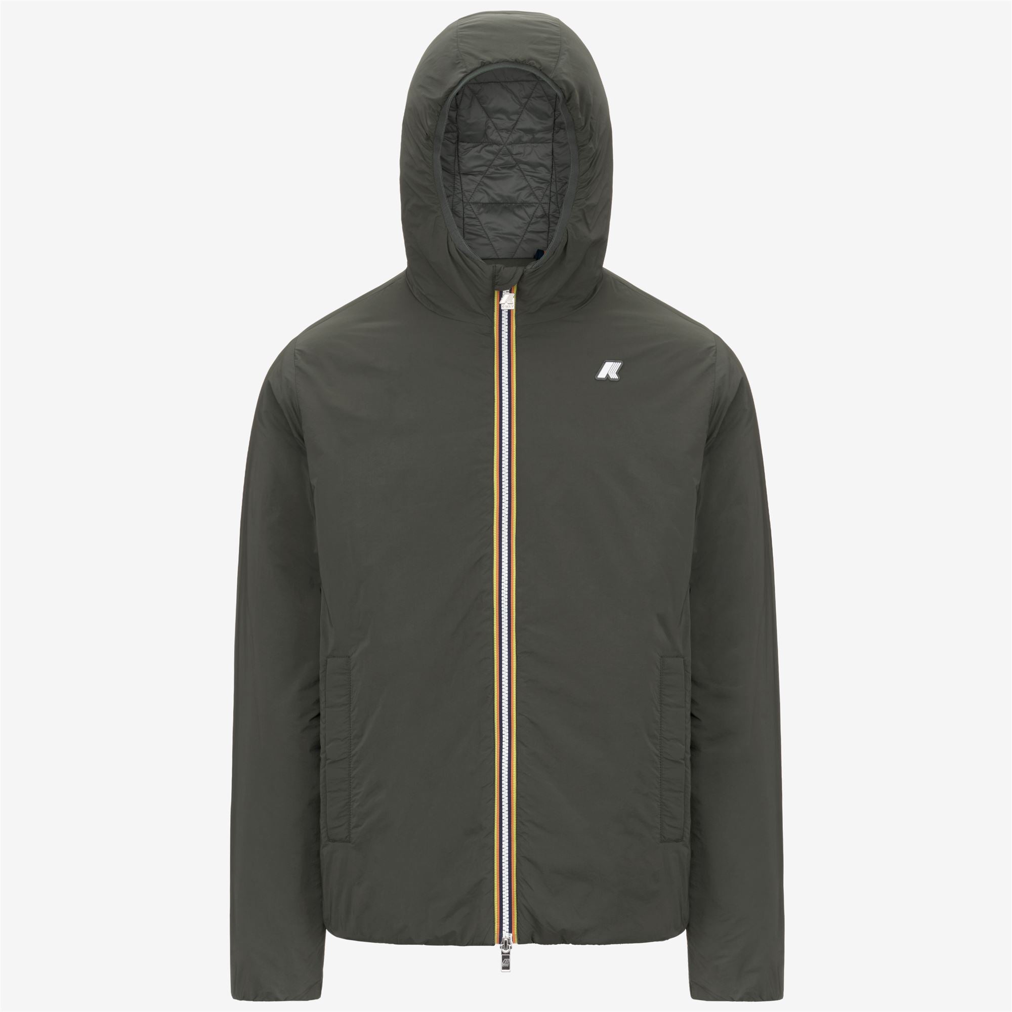 Jackets_MAN_JACK PLAIN WARM_Short_GREEN BLACKISH - Commercial 1
