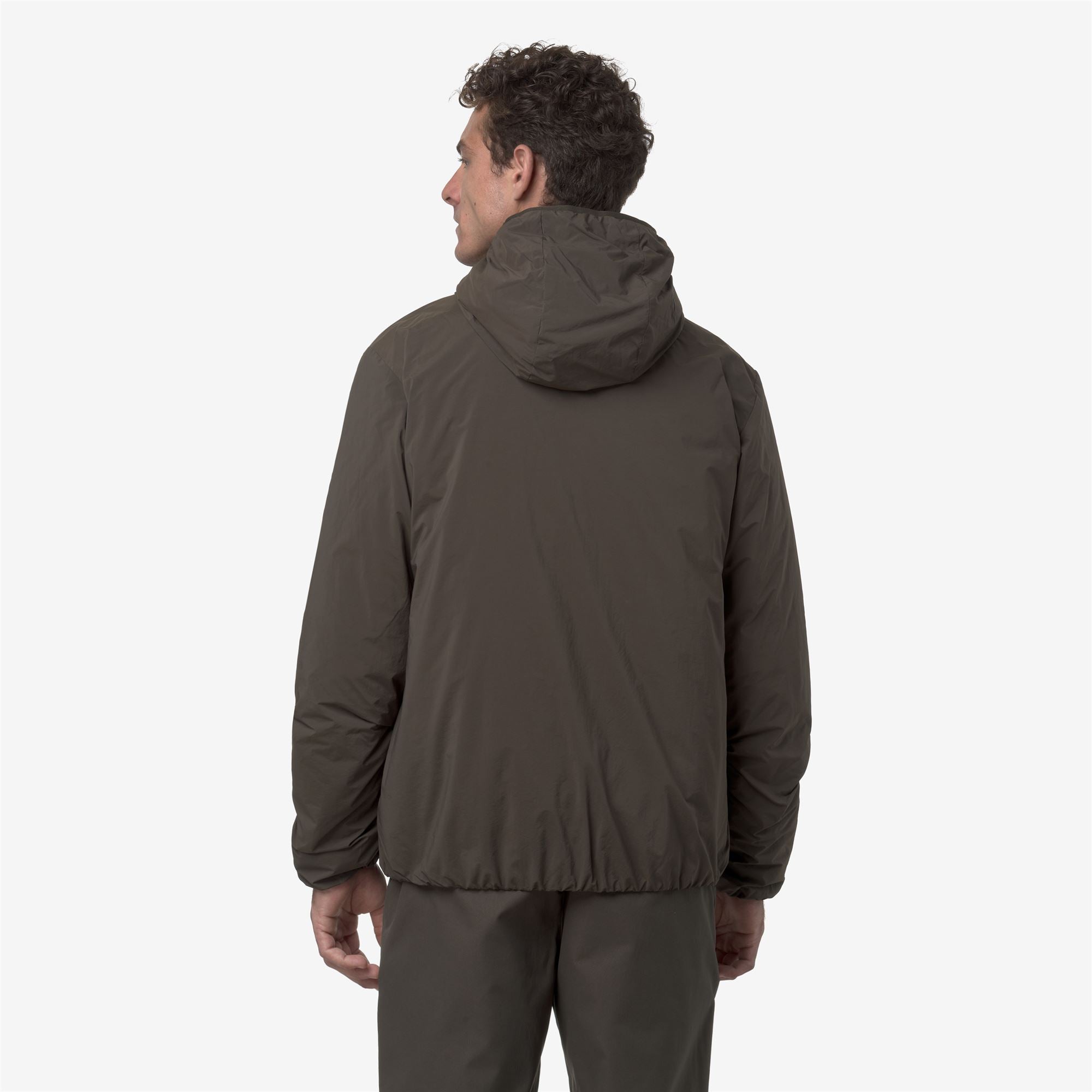 Jackets Man JACK PLAIN WARM Short BLACK OLIVE Jackets Man JACK PLAIN WARM Short BLACK OLIVE