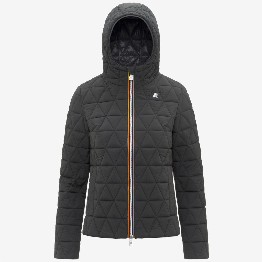 Jackets_WOMAN_LIL DIAMOND QUILTED WARM_Short_Grey Shadow Dk - Commercial 1