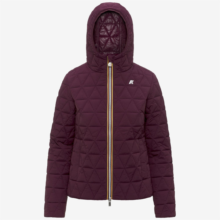 LIL DIAMOND QUILTED WARM - Jackets - Short - Woman - VIOLET MAUVE WINE 1
