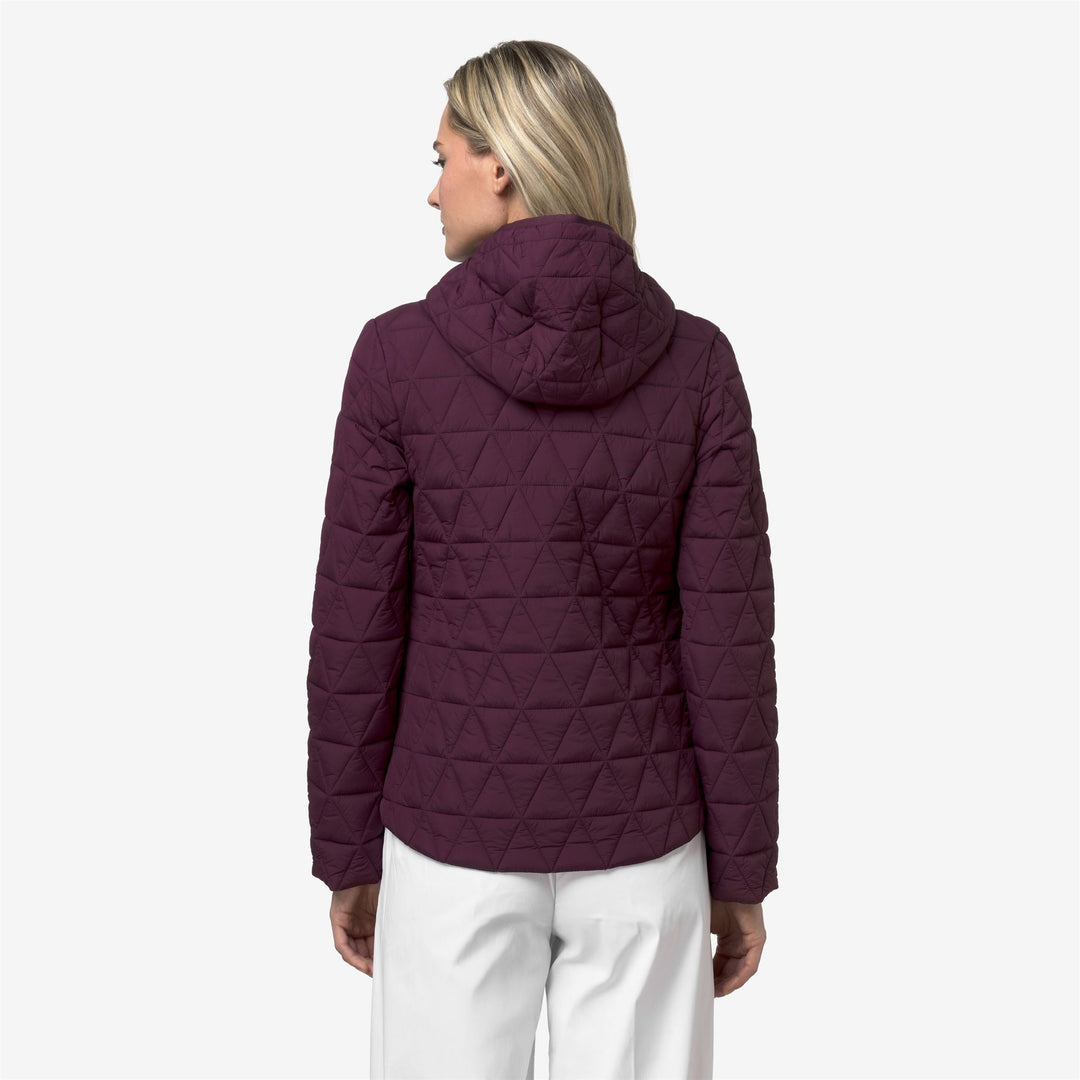 LIL DIAMOND QUILTED WARM - Jackets - Short - Woman - VIOLET MAUVE WINE main