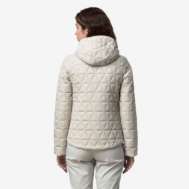LIL DIAMOND QUILTED WARM - Jackets - Short - Woman - BEIGE LT 5