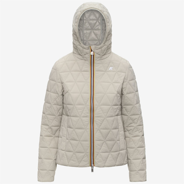 LIL DIAMOND QUILTED WARM - Jackets - Short - Woman - BEIGE LT 1