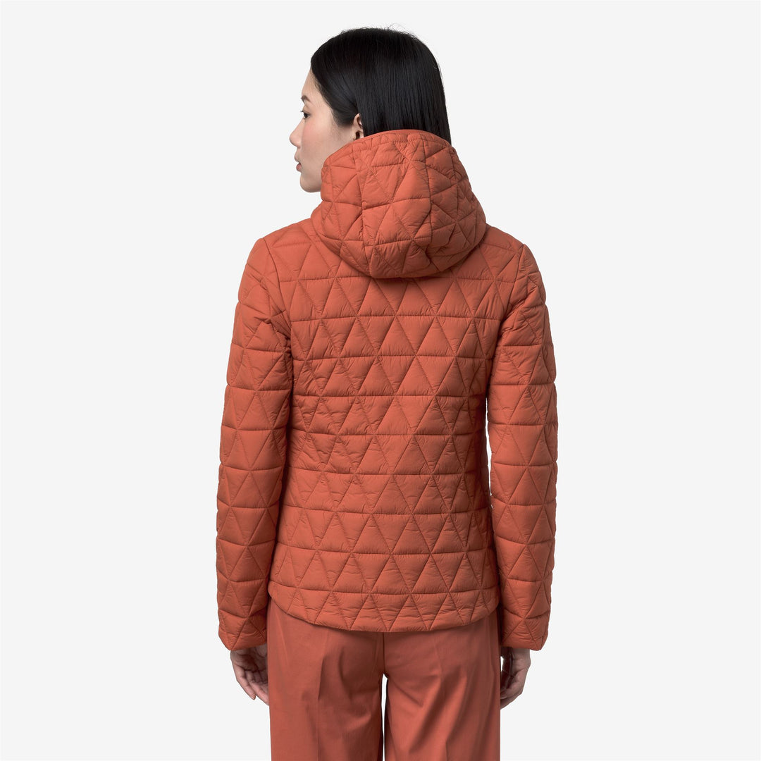 LIL DIAMOND QUILTED WARM - Jackets - Short - Woman - ORANGE BROWNISH main