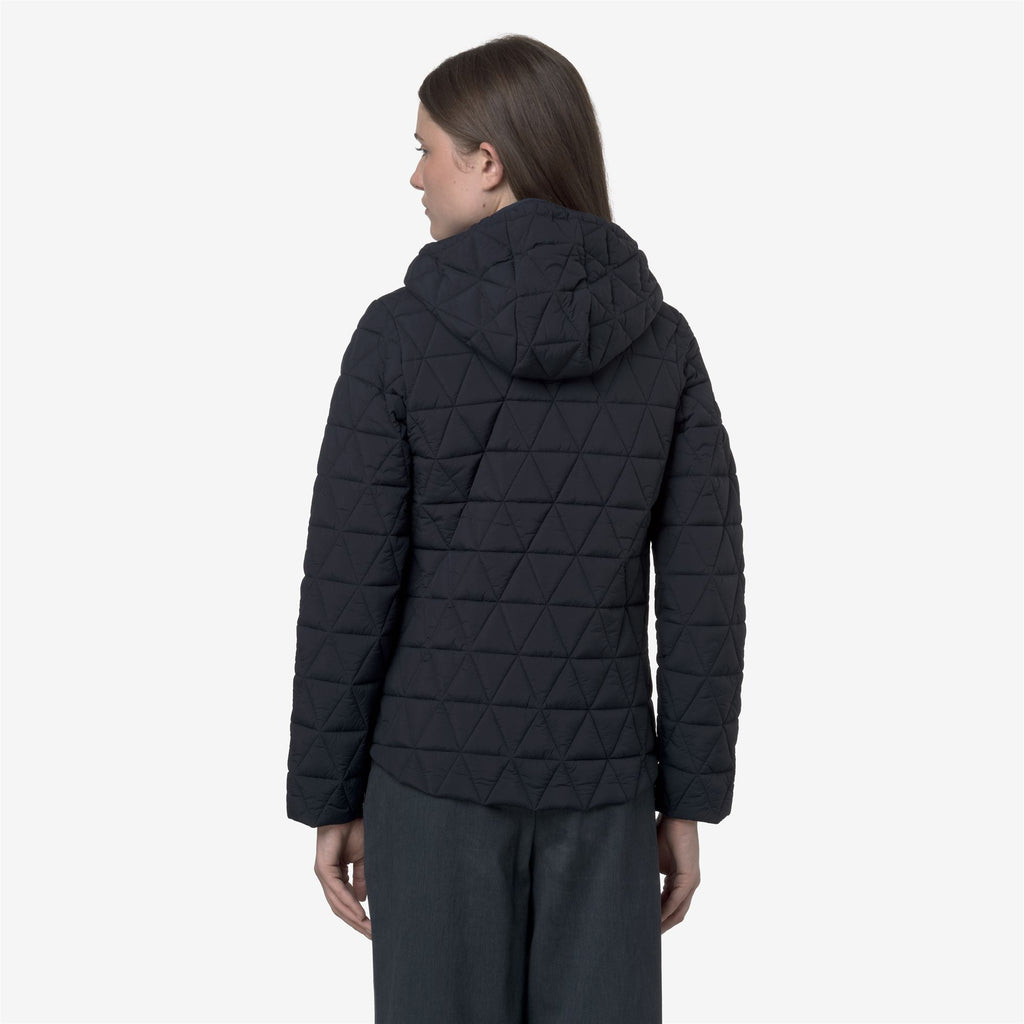Jackets_WOMAN_LIL DIAMOND QUILTED WARM_Short_Blue Depth - Commercial 6